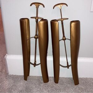 Elegant Gold Boot Shapers